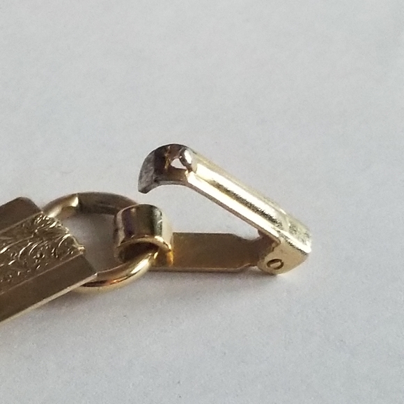 Vintage bracelet Rock Collection bracelet silver tone gem - Picture 4 of 15